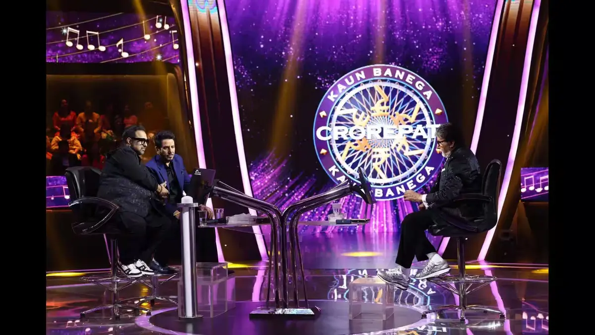 KBC 16: Gurdas Maan and Shankar Mahadevan’s Melodious Tribute to 2024 89 Shankar Mahadevan, Gurdas Mann And Amitabh Bachchan