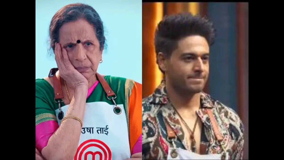 Celebrity MasterChef: Usha Nadkarni’s Humor and Surprises Heat Up the Kitchen 91 Usha Nadkarni And Gaurav Khanna In Celebrity Masterchef