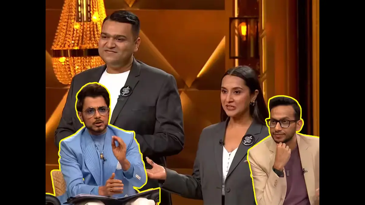 Shark Tank India Drama: Anupam Mittal vs. Ritesh Agarwal in Heated Sneakinn Pitch 89 Luxury Goods Servicing Startup Sneakin In Shark Tank India 4