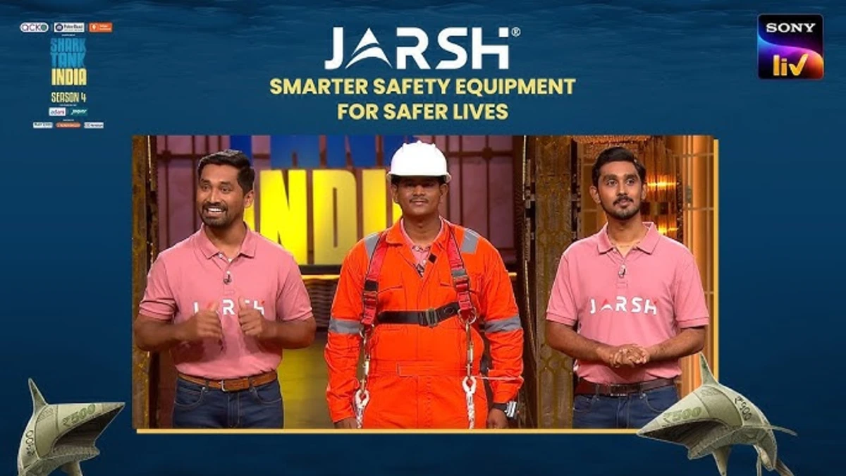 Shark Tank India 4: JARSH's Innovative Air-Conditioned Helmet Wins Rs 50 Lakh Investment 89 Start Up Jarsh