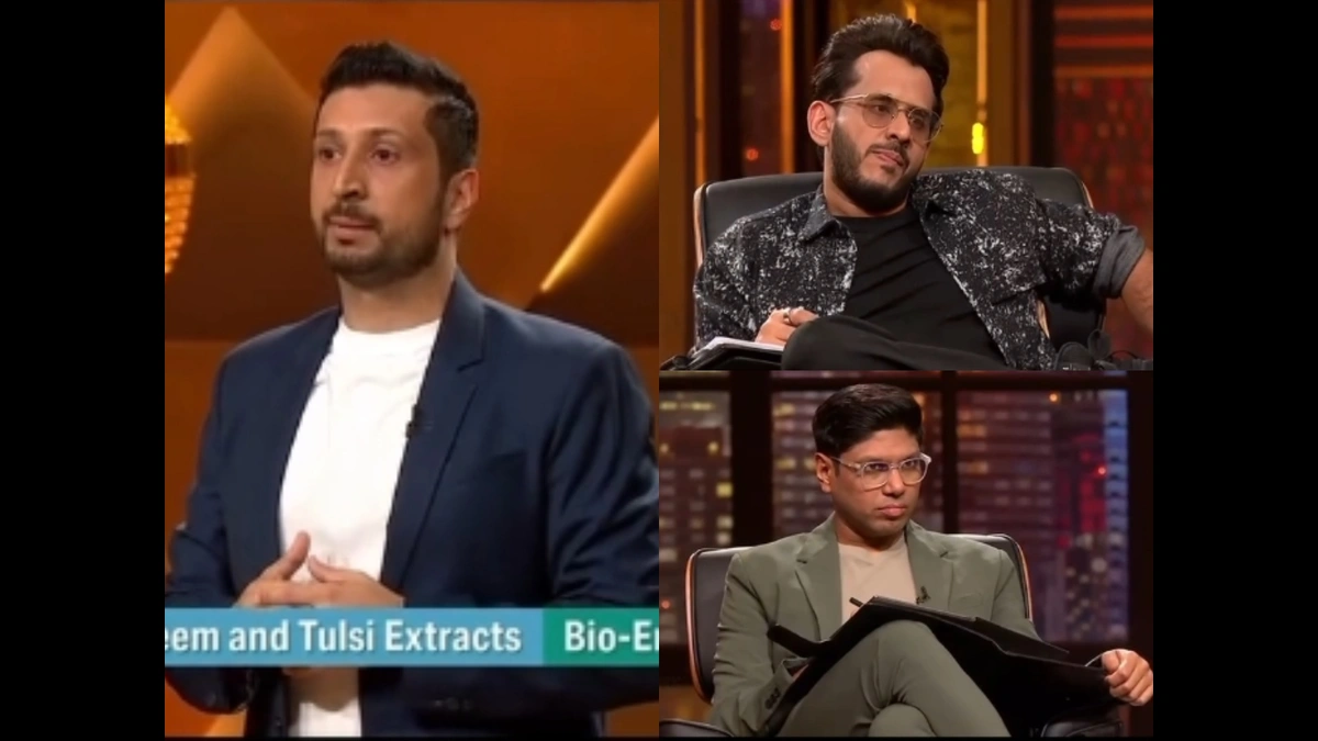 Shark Tank India Clash: Aman Gupta and Peyush Bansal Debate Born Good’s Pitch 89 Born Good Founder, Aman Gupta, Peyush Bahl