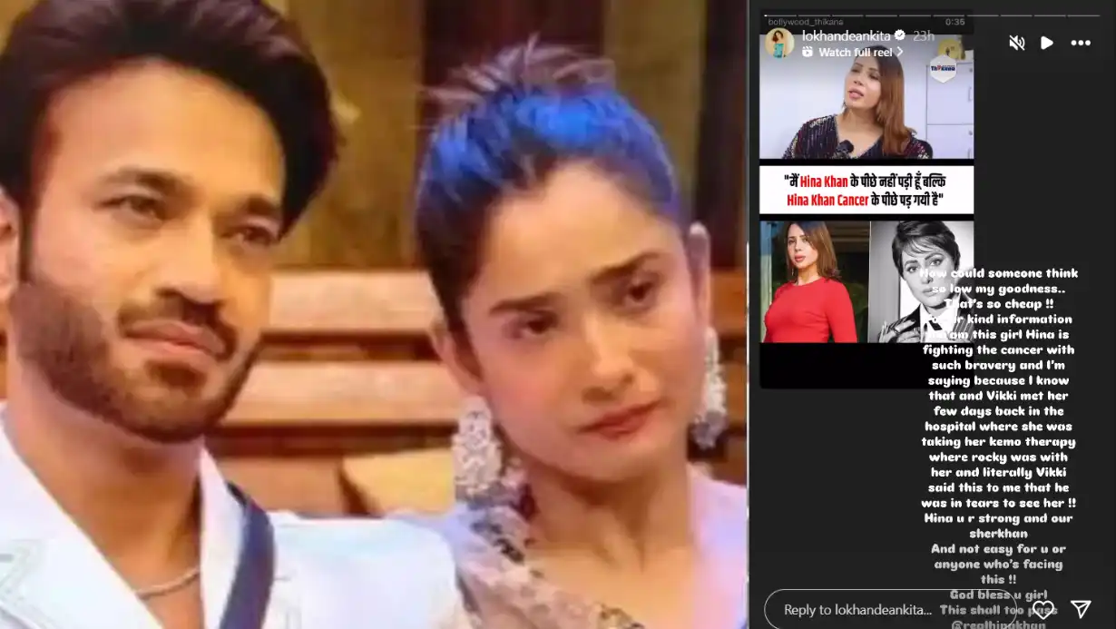 Hina Khan's Pain Brings Vicky Jain to Tears, Finds Support from Ankita Lokhande Amid Cancer Battle 87 Hina Khan's Pain Brings Vicky Jain To Tears, Finds Support From Ankita Lokhande Amid Cancer Battle