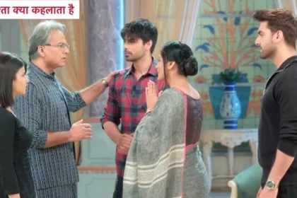 Rk, Armaan And Abhira At Goenka House
