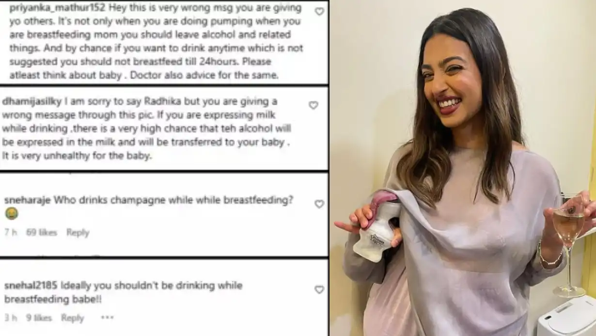 Radhika Apte Faces Backlash for Drinking Wine While Breast Pumping 89 Radhika Apte Faces Backlash For Drinking Wine While Breast Pumping