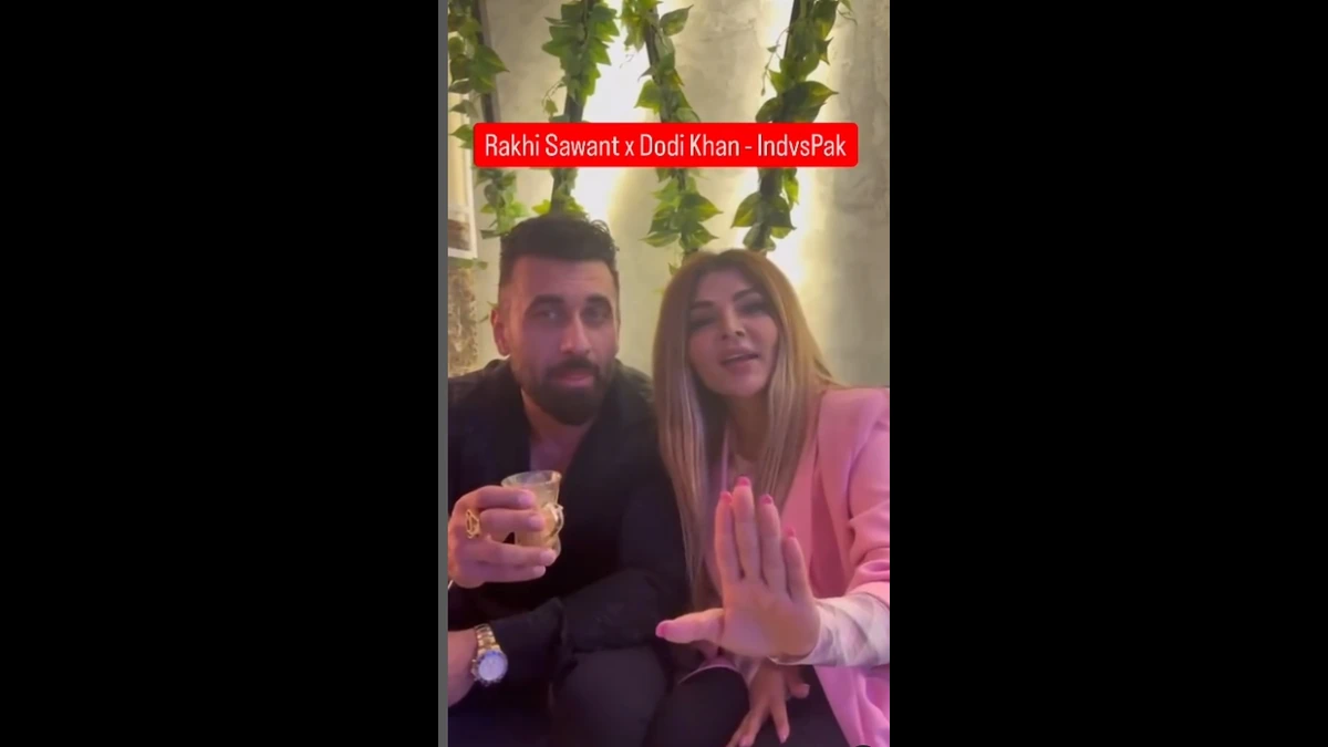 Rakhi Sawant Teases Dodi Khan After India Defeats Pakistan in ICC Champions Trophy 89 Rakhi Sawant And Dodi