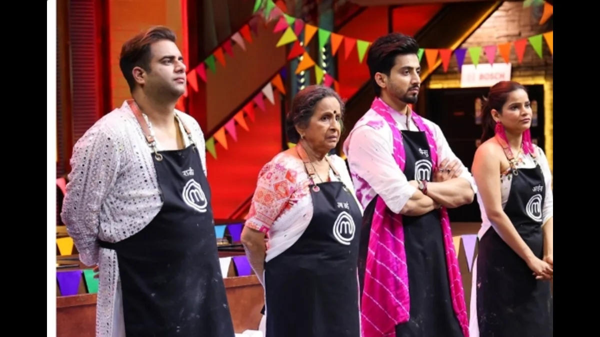 Celebrity MasterChef Grand Finale: Holi Celebrations, Double Elimination 89 Celebrity Masterchef Black Apron