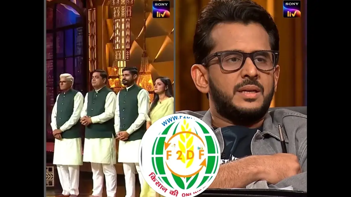 Shark Tank India: Founder Sells Wife's Gold to Fund Startup—Aman Gupta Offers Unique Deal! 89 F2df – Kisaan Ki Online Dukaan Founders And Aman Gupta