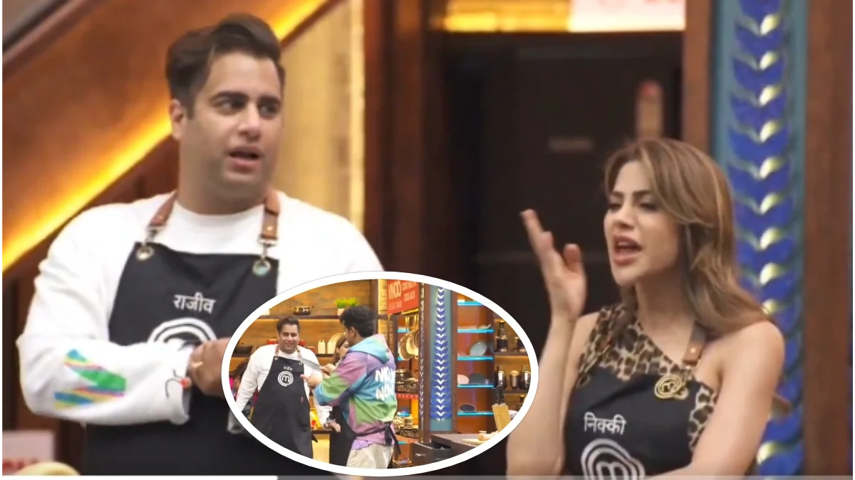 Celebrity MasterChef Drama: Nikki Tamboli Calls Gaurav Khanna 'Unprofessional' After On-Set Clash 89 Gaurav, Rajiv And Nikki