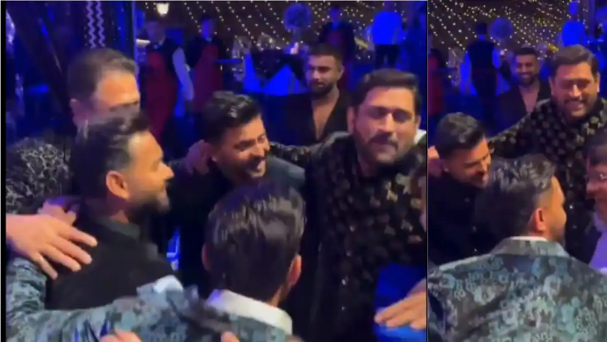 MS Dhoni’s Dance Moves & Suresh Raina’s Grooves: Rishabh Pant’s Sister’s Wedding 89 Ms Dhoni’s Dance Moves & Suresh Raina’s Grooves Rishabh Pant’s Sister’s Wedding