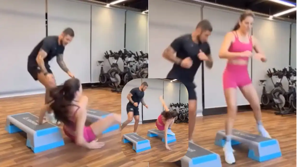 Natasha Stankovic Loses Balance in Gym, Falls Down – Viral Video Leaves Fans Concerned 87 Natasha Stankovic Loses Balance In Gym, Falls Down