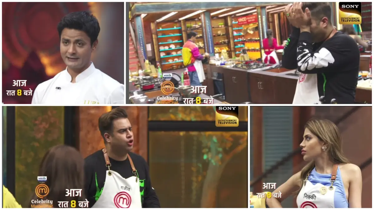 Celebrity MasterChef: Rajiv Adatia Breaks Down Amid High-Stakes Challenge! 89 Nikki And Rajiv In Cook Along Challange