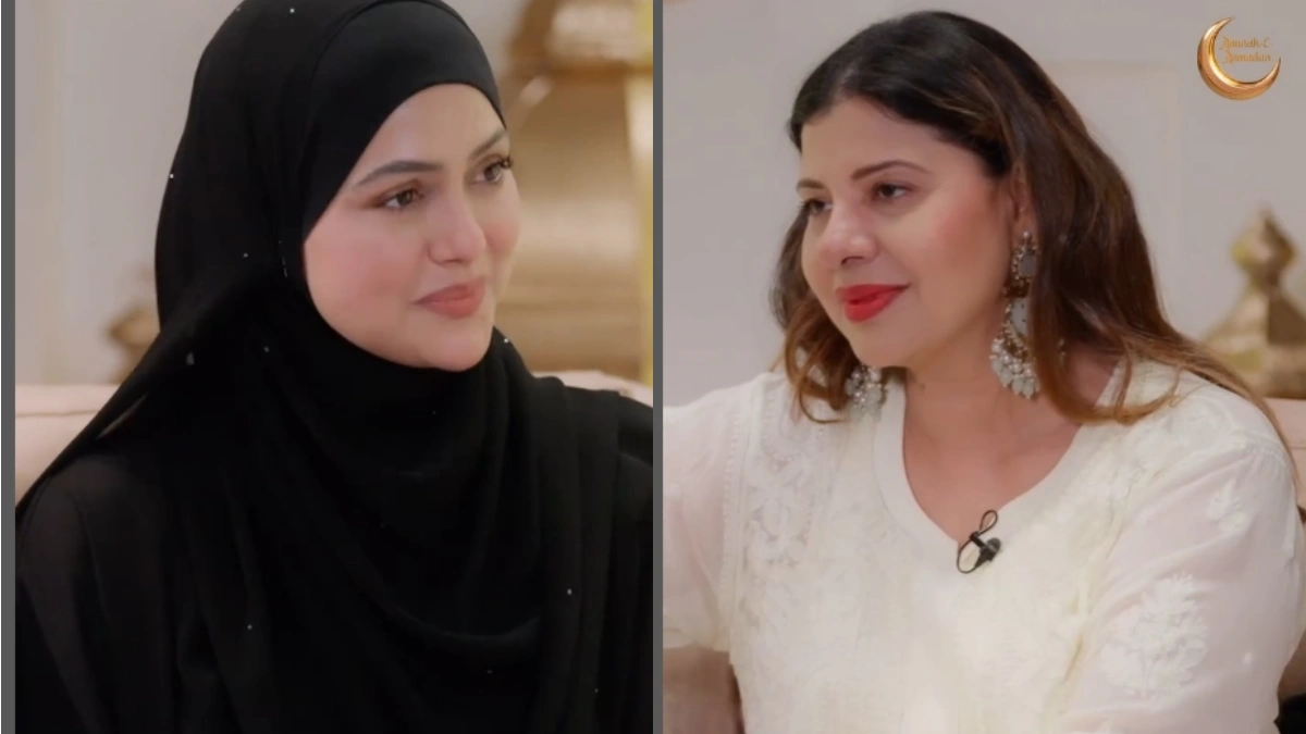 Sana Khan & Sambhavna Seth’s Fun Banter Sparks Controversy Over Burqa Comment 89 Sana And Sambhavna