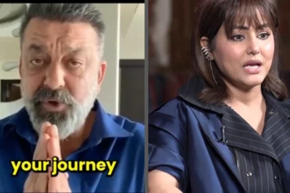 Sanjay Dutt And Hina Khan