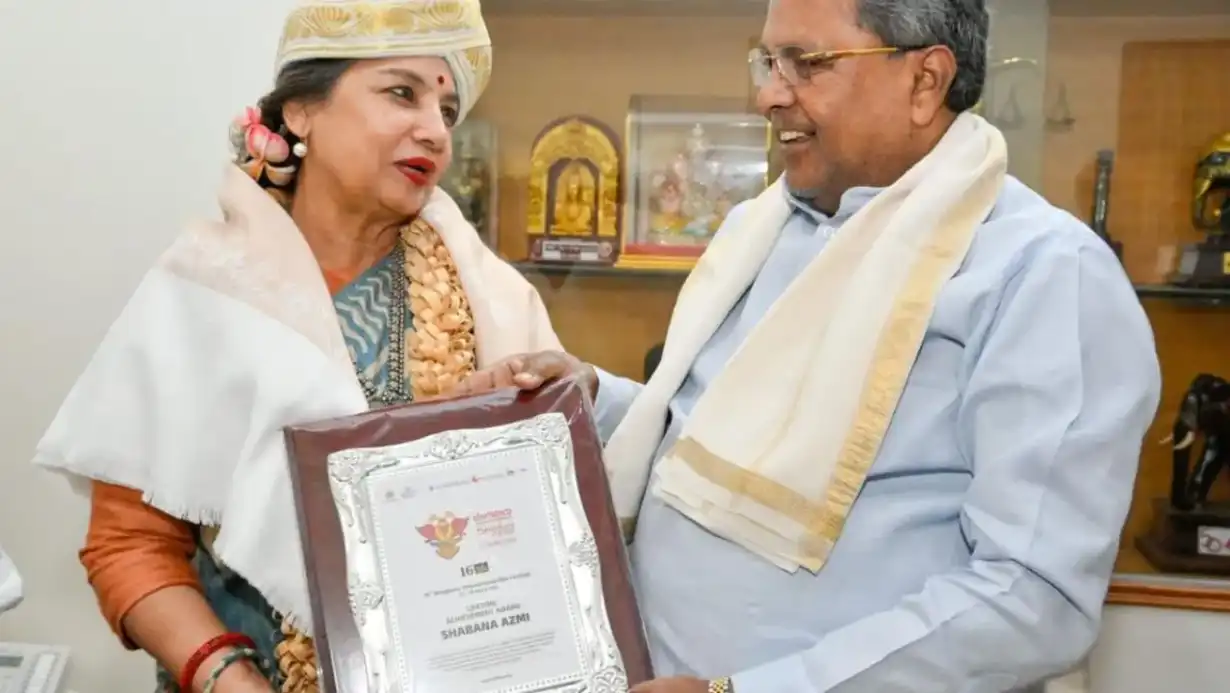 Shabana Azmi Honored with Lifetime Achievement Award by Karnataka CM 85 Shabana Azmi Honored With Lifetime Achievement Award By Karnataka Cm