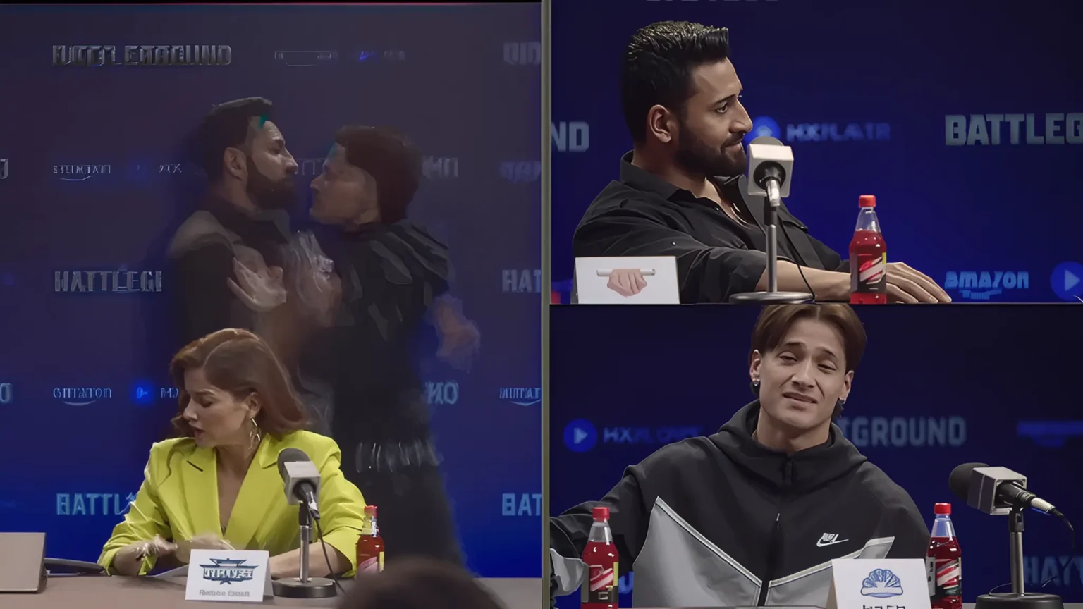 Drama or Publicity Stunt? Rajat Dalal and Asim Riaz's Fight at Battleground Event Raises Eyebrows 89 Unblur Asim Riaz Fight