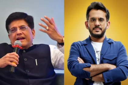 Commerce Minister Piyush Goyal And Aman Gupta
