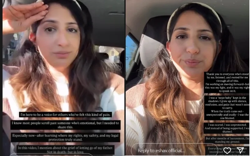 Rupali Ganguly’s Stepdaughter Esha Verma Breaks Down: “Even Joy Feels Like a Crime Now” 93 Esha Verma's Post 2