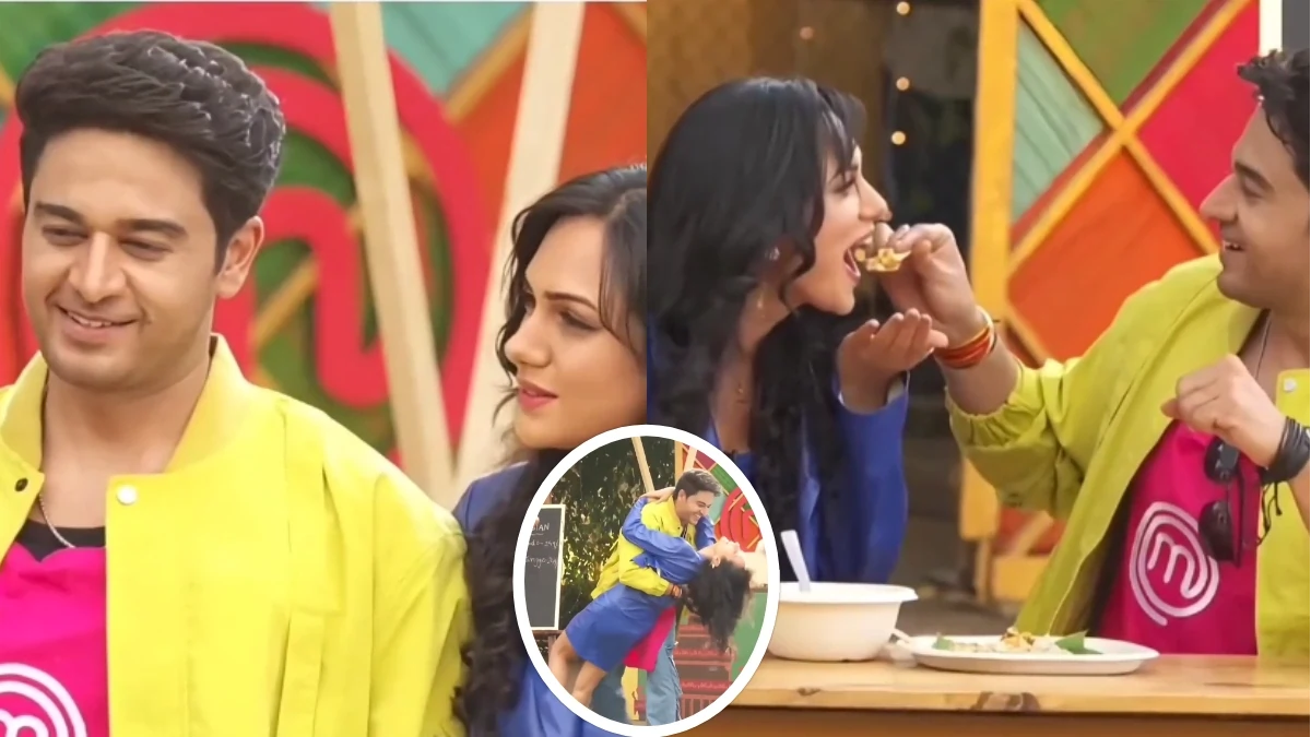 Celebrity MasterChef: Gaurav Khanna’s Emotional Surprise as Wife Akanksha Chamola Visits 89 Gaurav Khanna And His Wife Akansha