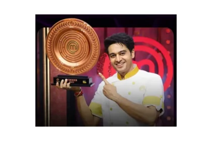 Gaurav Khanna With The Masterchef Trophy