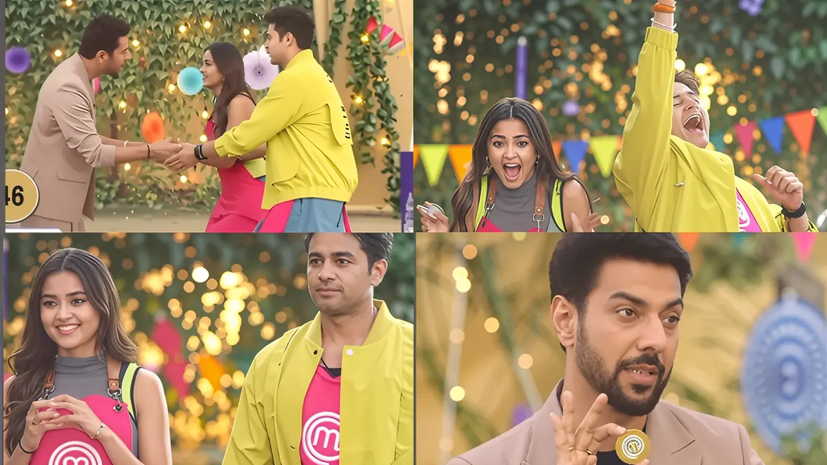 Celebrity MasterChef: Gaurav & Tejasswi Secure Finale Spot in Thrilling Street Food Challenge 89 Ranveer Brar Announcing Tejasswi And Gaurav Finalist