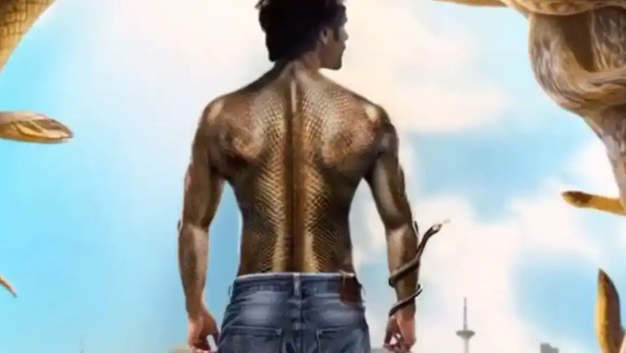 Naagzilla First Look Out: Kartik Aaryan Turns Shape-Shifting Serpent in His Most Fearsome Role Yet! 86 Naagzilla First Look Kartik Aaryan Shapeshifter Film Release Date Out