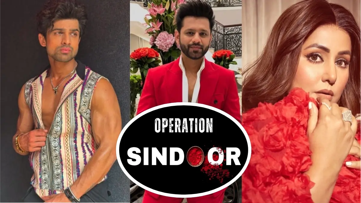 Hina Khan, Rahul Vaidya React to Operation Sindoor Strike 87 Abhishek Kumar, Rahul Vadya And Hina Khan On Operation Sindoor