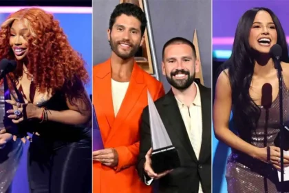 American Music Awards 2025 Winners Billie Eilish Beyonce Rm