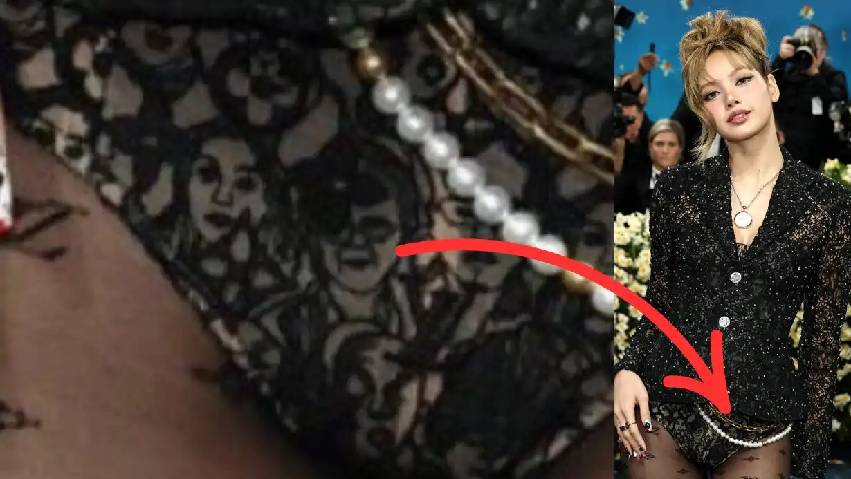 BLACKPINK’s Lisa Trolled for Outfit Featuring Rosa Parks' Face at Met Gala 2025 88 Blackpink Lisa Met Gala Rosa Parks Controversy