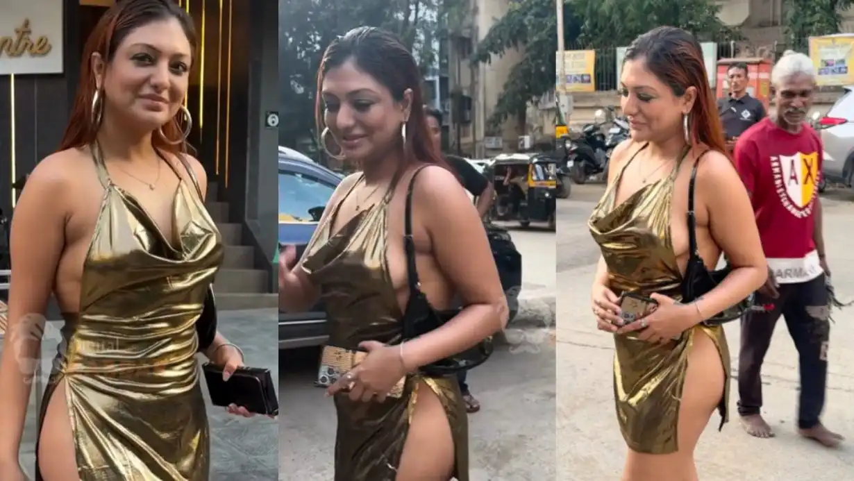 Khushi Mukherjee Trolled for Bold Outfit, Elderly Man Passes Shocking Comment in Viral Video 87 Khushi Mukherjee Bold Video Viral Uncle Comment