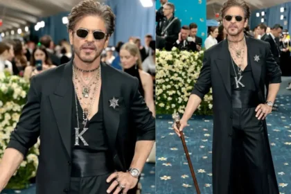Met Gala 2025 Shahrukh Khan Three Word Introduction Sabyasachi Look
