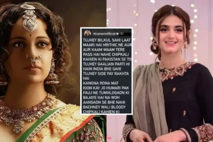 Pakistani Actress Hira Mani Insults Kangana Ranaut Instagram Post Goes Viral