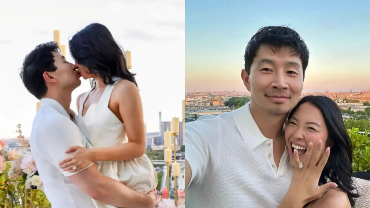 Simu Liu Proposes to Allison Hsu in Paris with a Dreamy Diamond Ring: See the Stunning Photos! 89 Simu Liu Engaged Allison Hsu Paris Ring Photos