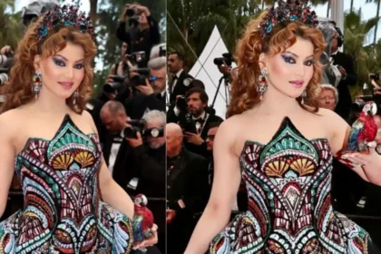 Urvashi Rautela Parrot Clutch Cannes 2025
