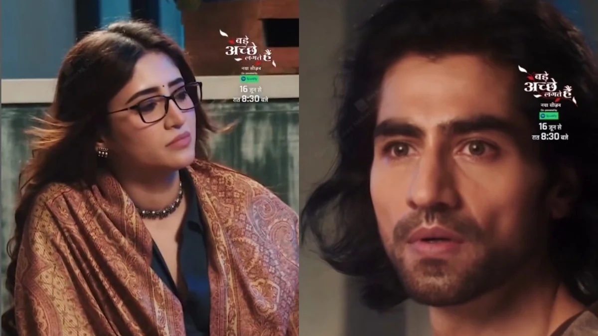 Harshad-Shivangi’s Love Story Begins in Bade Achhe Lagte Hain Naya Season Promos 89 Balh Promos