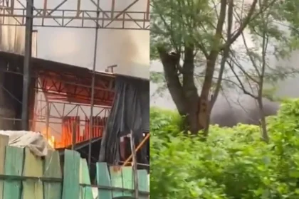 Fire Spread In Anupama Set