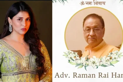 Mannara Chopra And Her Father