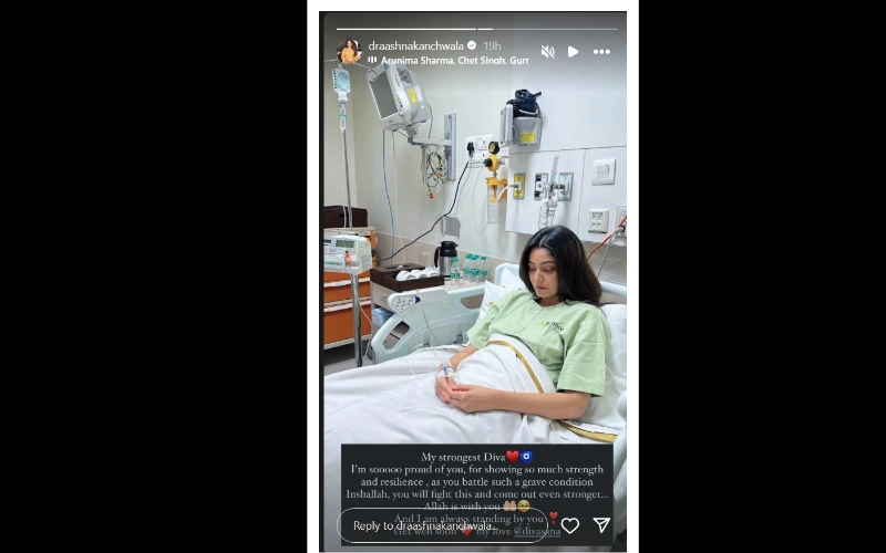 Sana Makbul Hospitalized Days After Eid, Friend Shares Emotional Post 90 Sana Makbul At Hospital Post