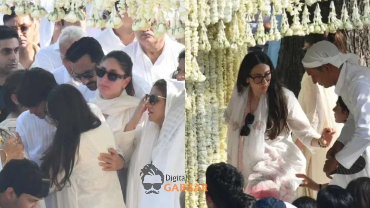 Heart-Wrenching Scenes at Sanjay Kapur’s Funeral: Son Kiaan Breaks Down 80 Sanjay Kapur Funeral Karisma Kapoor Son Kiaan Cries