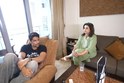 Ankit Gupta With Farah Khan