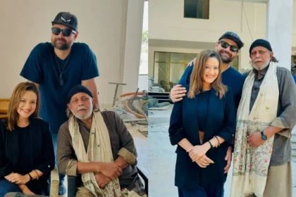 Mimoh Chakraborty, Madalsa Sharma And Mithun Chakraborty