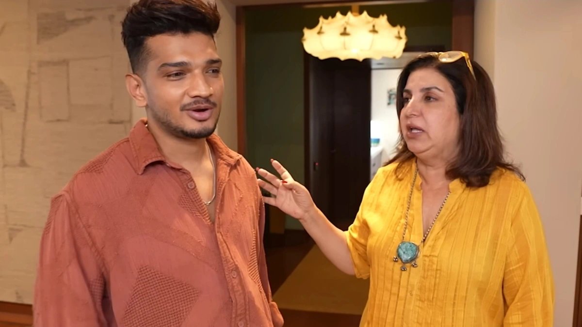 Munawar Faruqui Calls Bigg Boss ‘More Irritating’ Than Jail in Viral Interview 89 Munawar Faruqui And Farah Khan