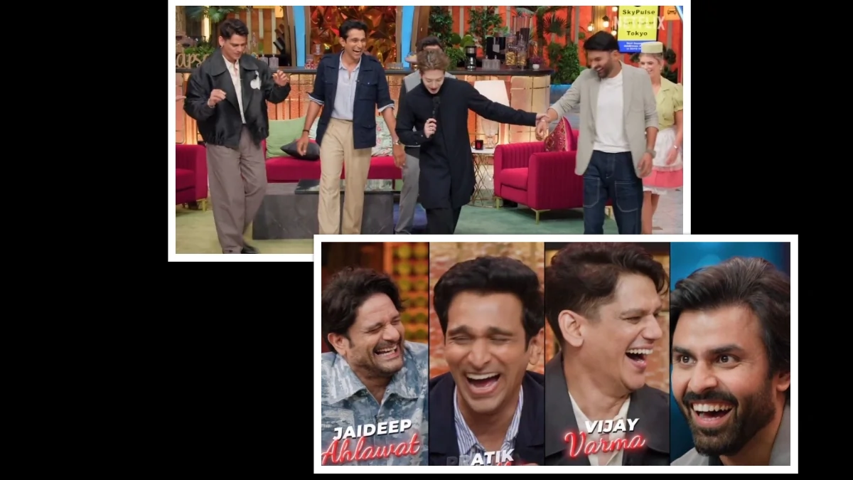 Kapil Sharma Welcomes Jackson Wang & Top OTT Actors for a Laugh Riot Episode 89 Vijay Varma, Jaideep Ahlawat, Pratik Gandhi, And Jitendra Kumar And Jackson Wang