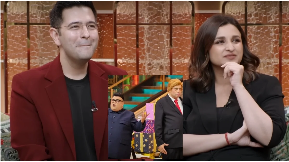 Parineeti-Raghav's Debut on Kapil Show: Trump & Kim Jong-Un Roast Them! 89 Raghav Chaddha And Parineeti Chopra