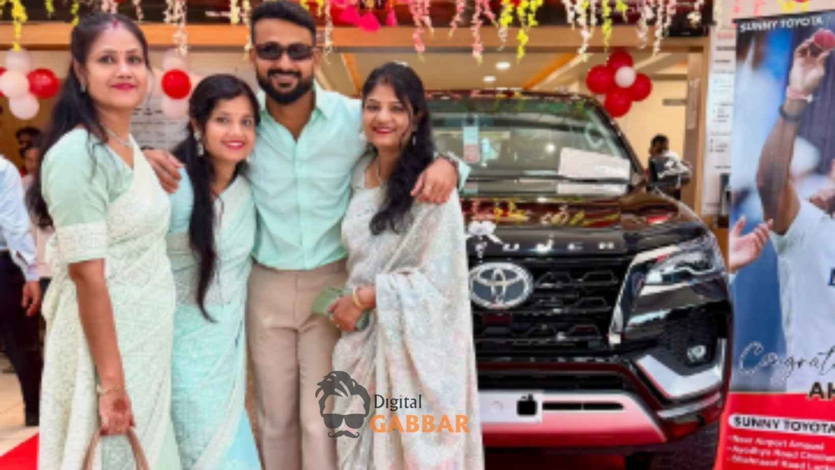 Indian Cricketer Akash Deep Lands in Trouble Over New Fortuner, RTO Issues Notice 92 Akash Deep Fortuner Rto Notice