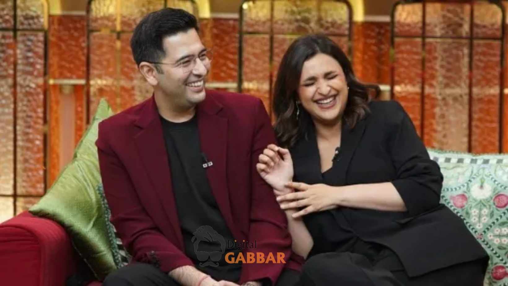 Are Raghav Chadha and Parineeti Chopra Expecting? Viral Moment from Kapil Sharma Show Sparks Buzz 92 Raghav Parineeti Good News Viral Video