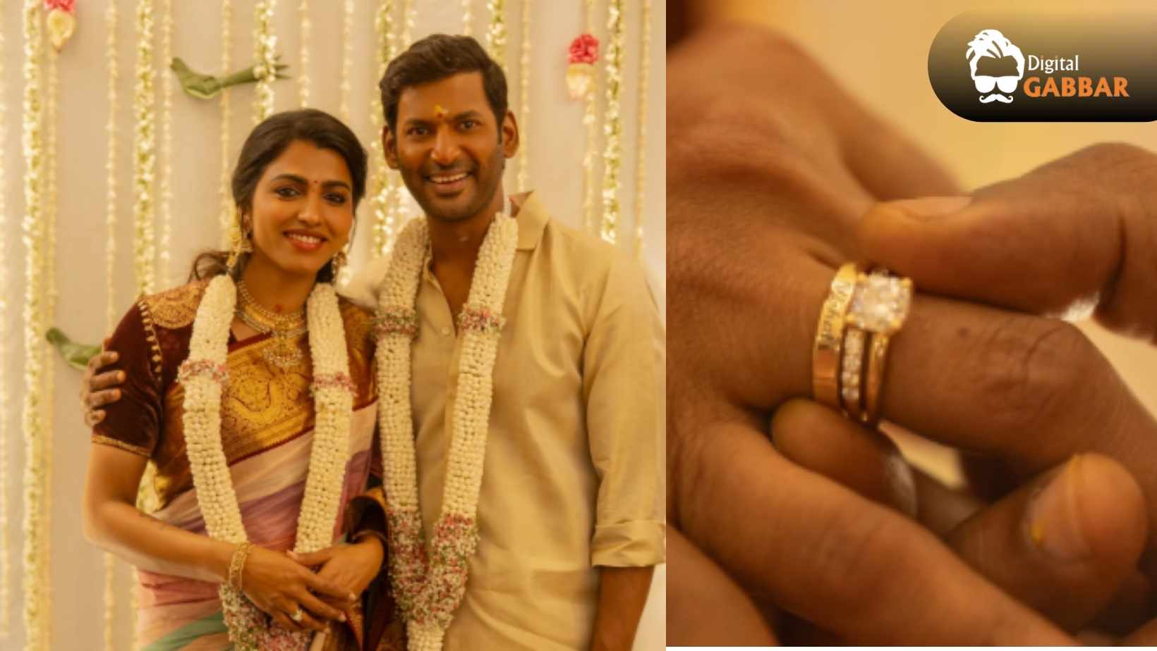 Sai Dhanshika Gets Engaged to Actor Vishal: Viral Photos Leave Fans Excited 88 Sai Dhanshika Vishal Engagement Photos