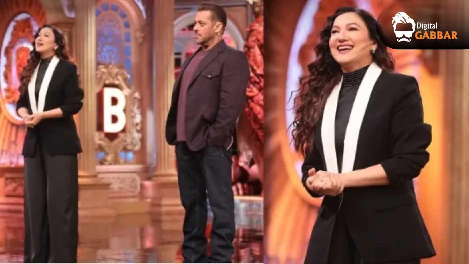 Gauahar Khan Accidentally Reveals Second Baby Name on Bigg Boss 19 Stage 76 Gauahar Khan Second Baby Name Reveal Bigg Boss 19