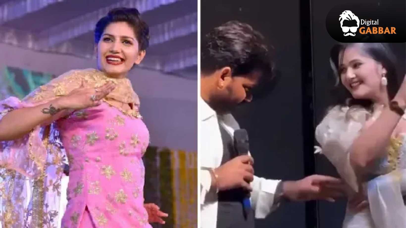 Sapna Choudhary Breaks Silence on Pawan Singh-Anjali Raghav Controversy on Stage 90 Sapna Choudhary Reacts Pawan Singh Anjali Raghav