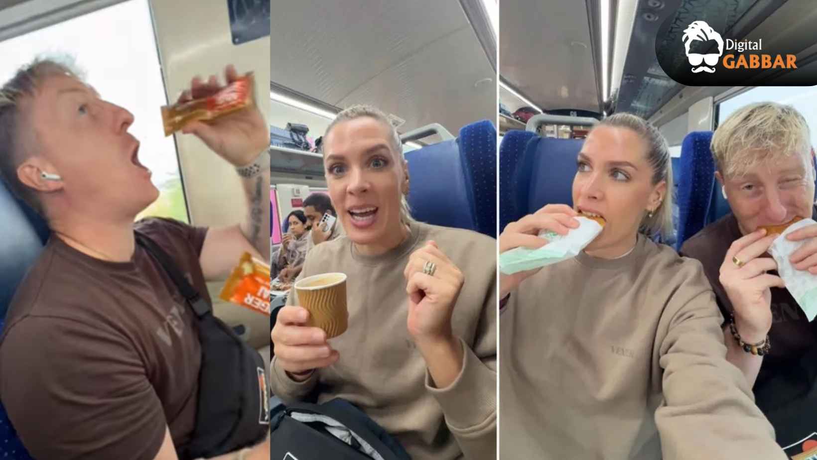 British Vlogger’s Family Amazed by Vande Bharat Train – ‘Tea So Good, We Said Wow!’ 106 British Vlogger Vande Bharat Train Review Viral Video