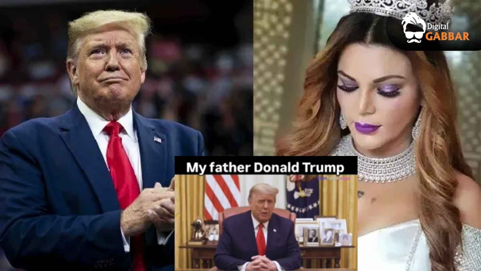 AI Video Shocker: Donald Trump Calls Rakhi Sawant His ‘Daughter’, Says ‘I’m Coming to India!’ 74 Donald Trump Ai Video Rakhi Sawant Daughter Controversy